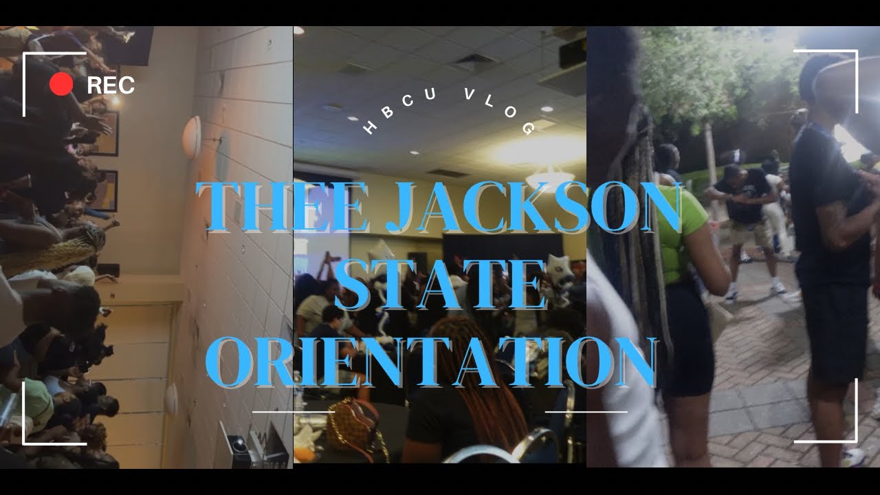 JSU orientation 💙🤍 college life S1:E1