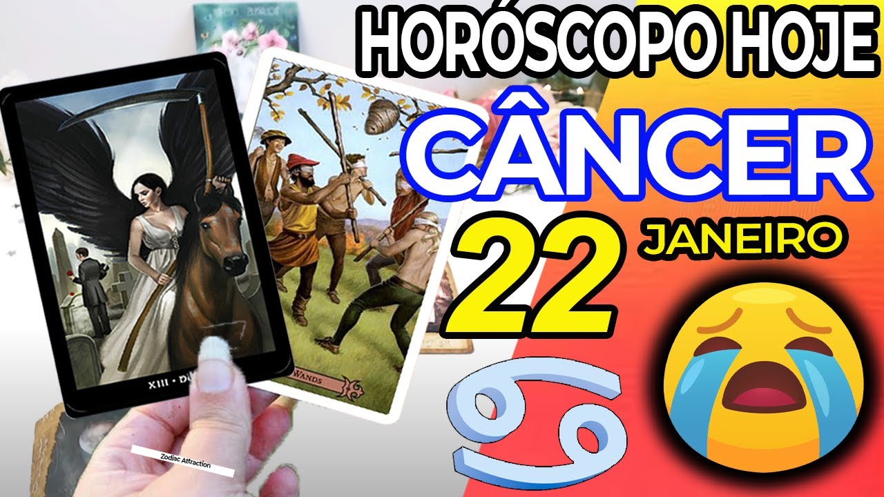 🚫ESSA NOVIDADE VAI TE FAZER CHORAR😭 Câncer ♋ 22 Janeiro 2026 | Horoscopo do dia de hoje ♋ Tarot