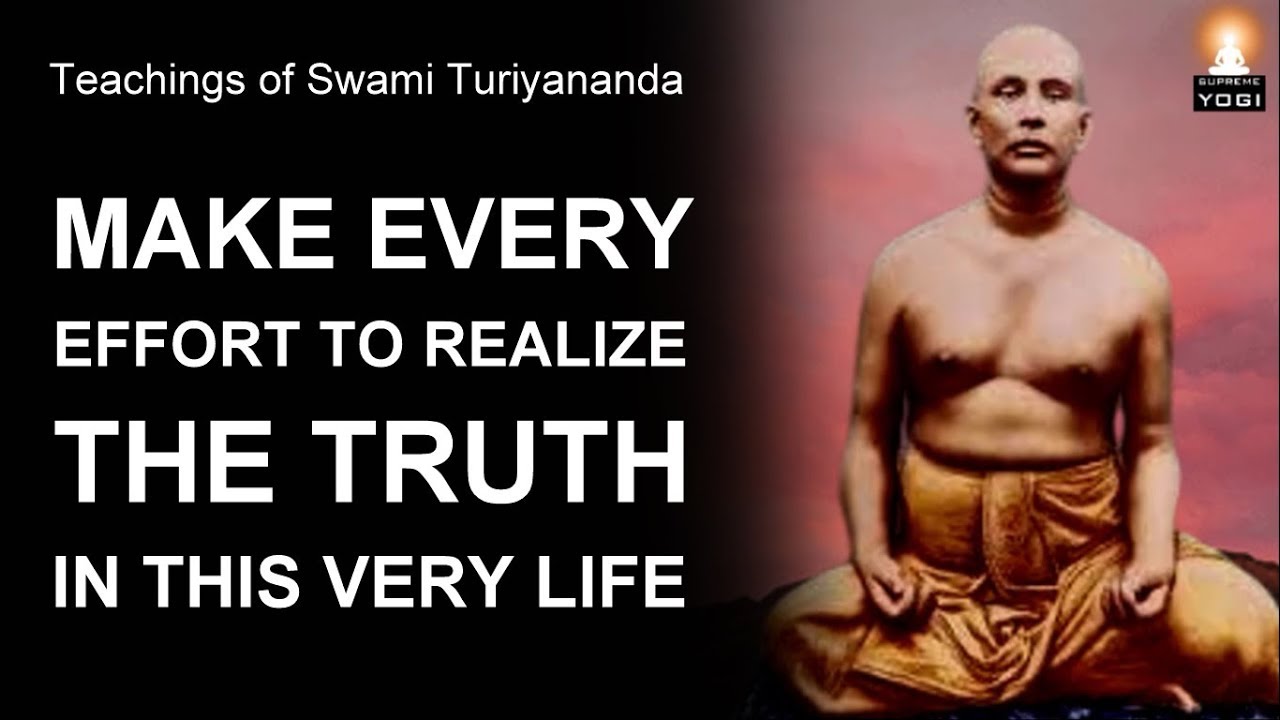 Human Birth is a Rare Opportunity for Liberation (Self-realization) | Swami Turiyananda