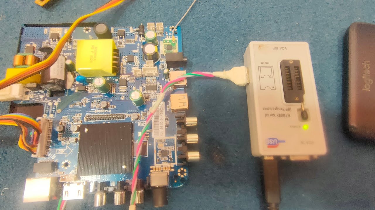 Резервное копирование Smart Board через программатор (RT-809F)