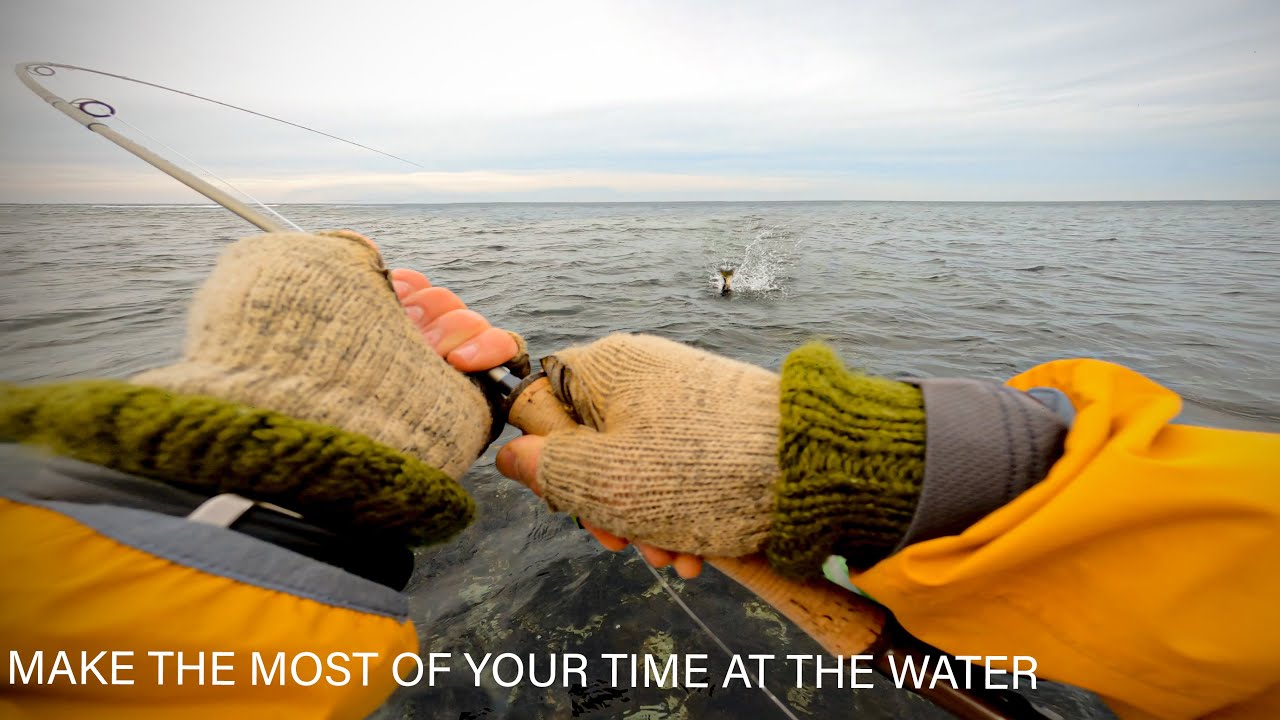 Strategy to catch fish in a windy day - Sea trout Fly fishing