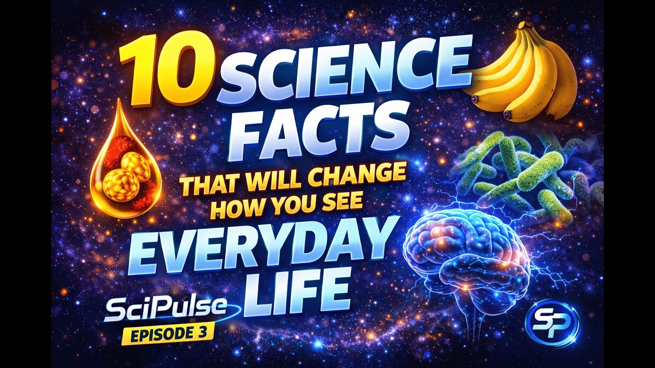 10 Science Facts That Will Change How You See Everyday Life | SciPulse Episode 3