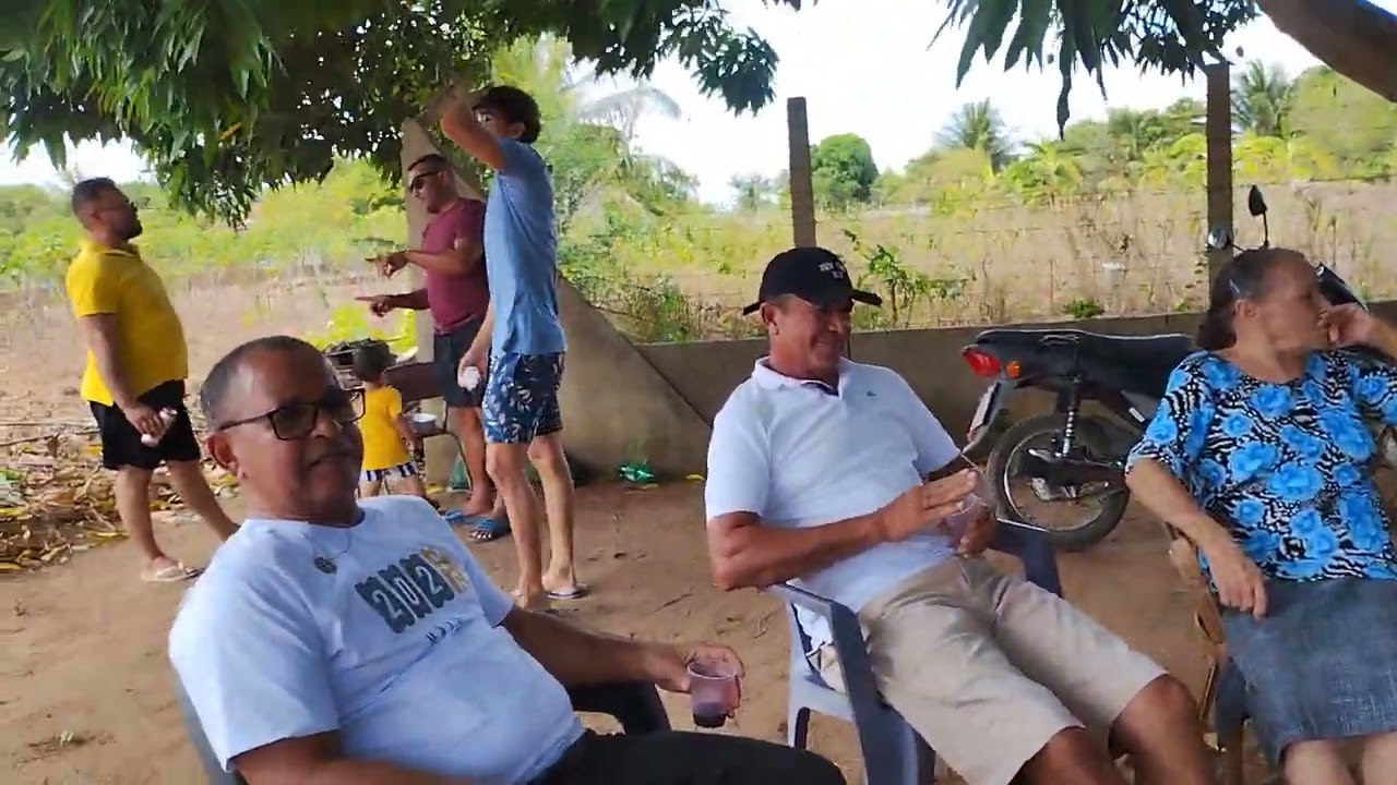 Almoçando com a família 