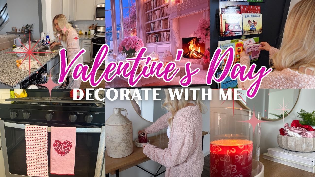 VALENTINE'S DAY DECORATE WITH ME 2026 // MICHAELS AND TARGET VALENTINE HAUL