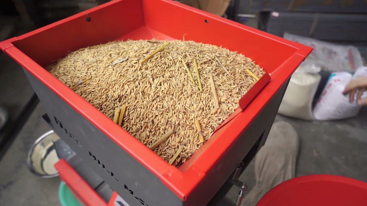 5 in 1 multi-functional mini rice mill+disc mill+paddy straw separator+broken rice separator