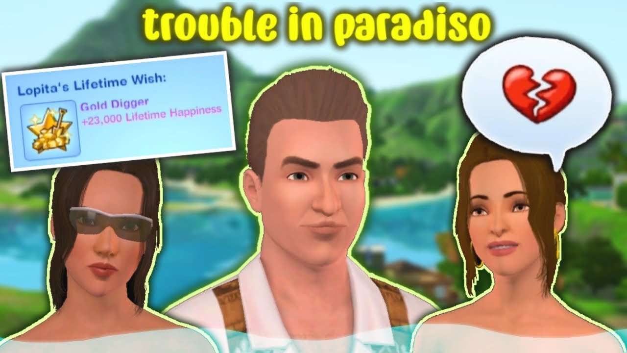 playing Isla Paradiso's SLIMIEST families, The Sims 3 Alto Drama