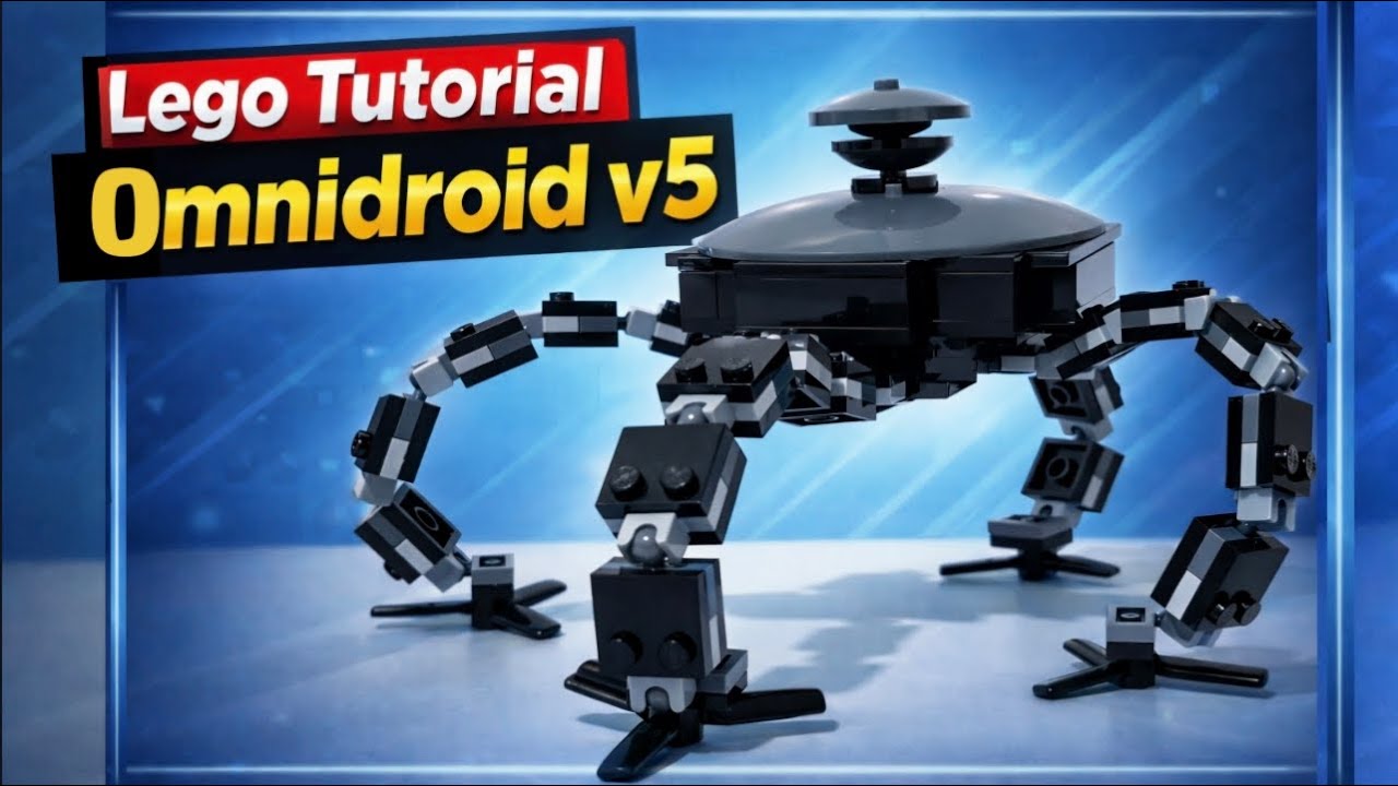 Tutorial Omnidroid V5 Lego incredibles 