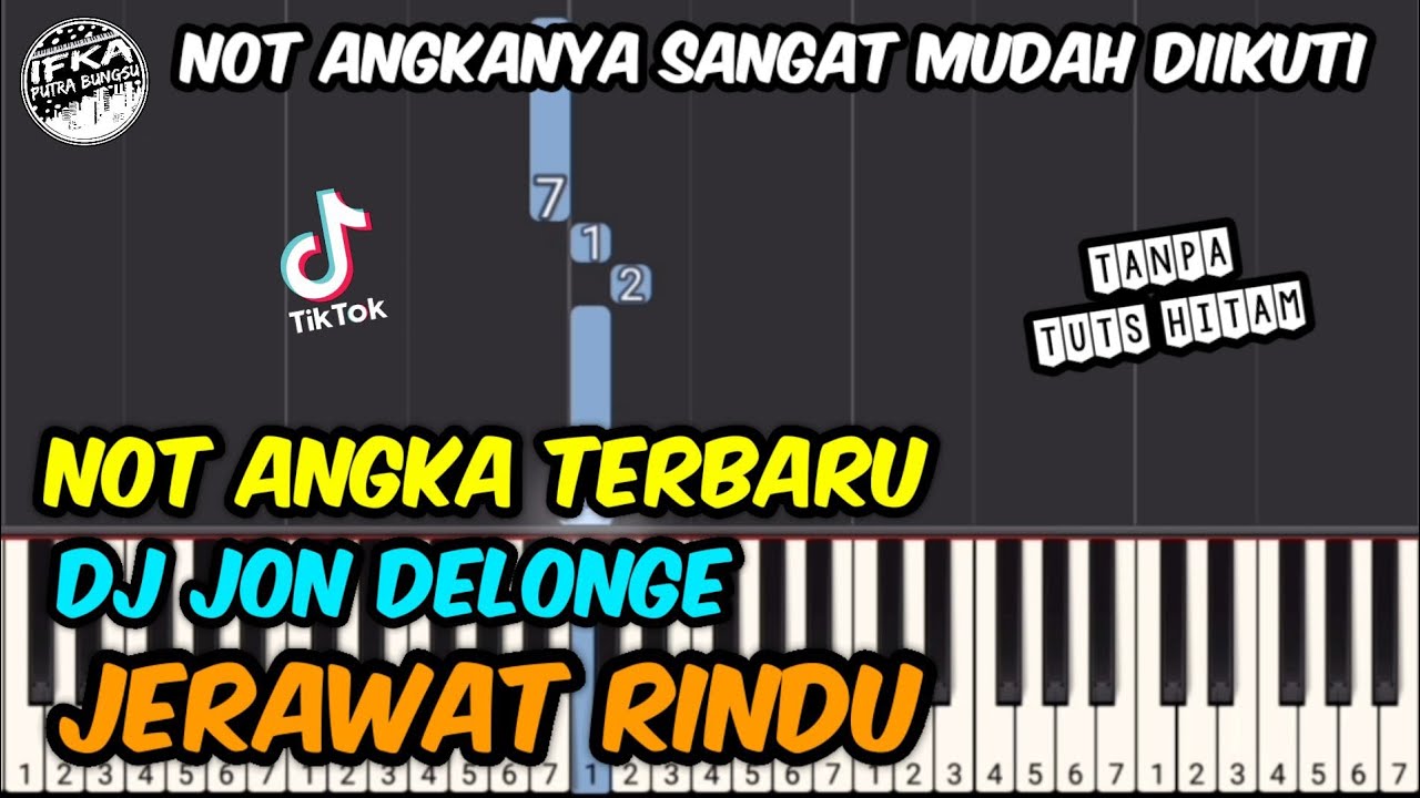 Not Angka DJ Jon Delonge yang Lagi Viral di Tik Tok | DJ Jerawat Rindu (IPB Remix)