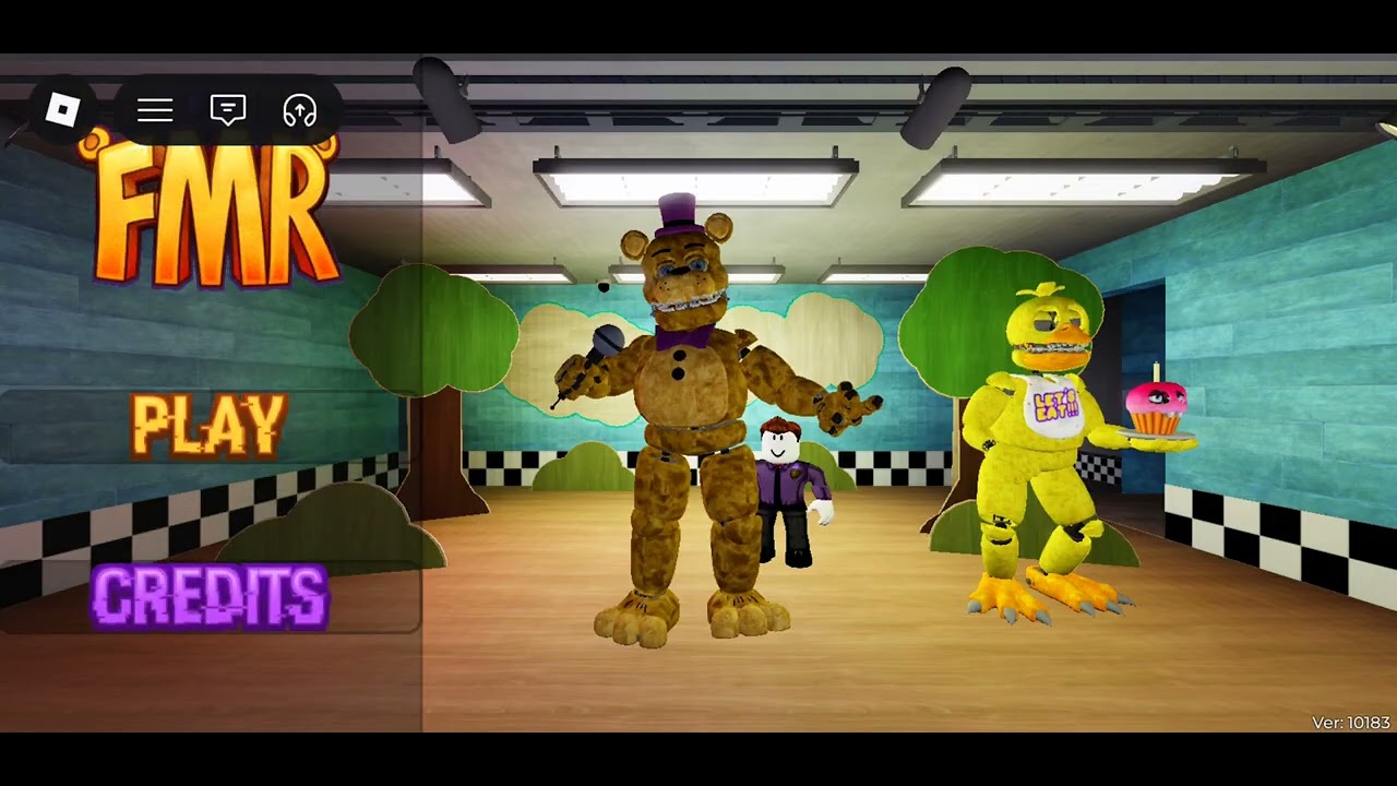 Getting characters on mega fredbear role play