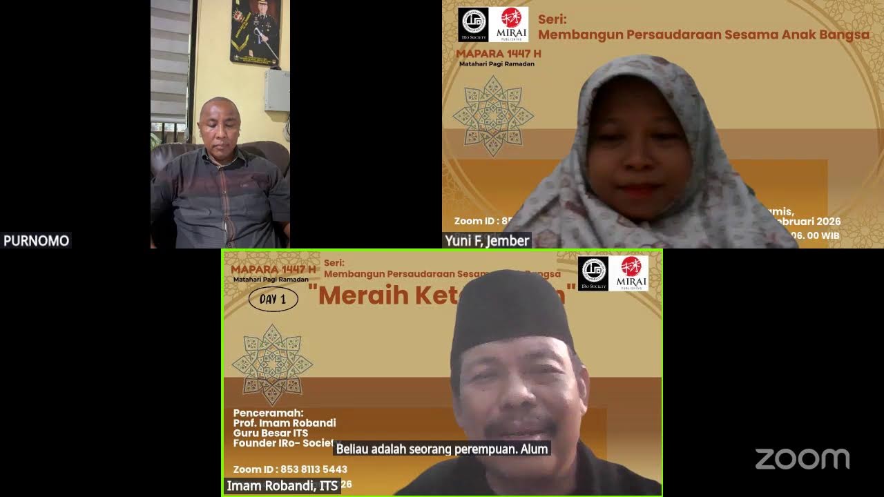 Ramadan Day 2 - MAPARA - Purnomo Belajar Baik