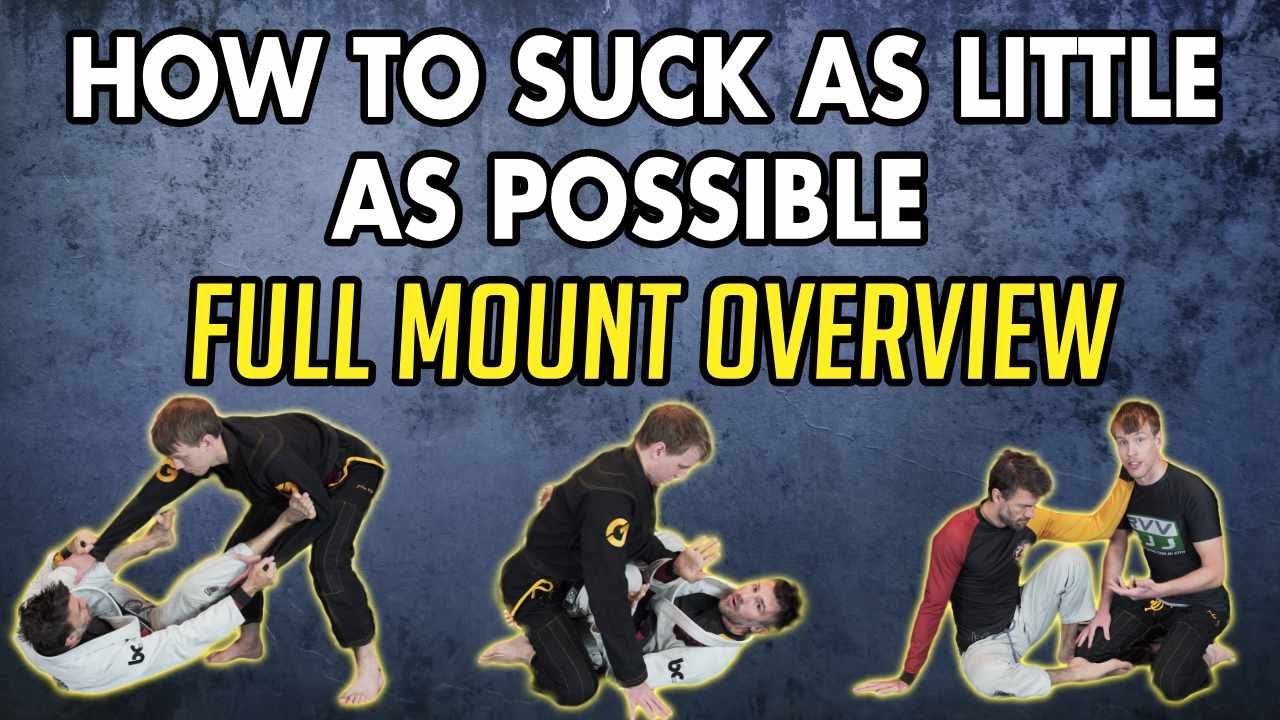 BJJ Lesson 35 - Overview Of How To Control Full Mount