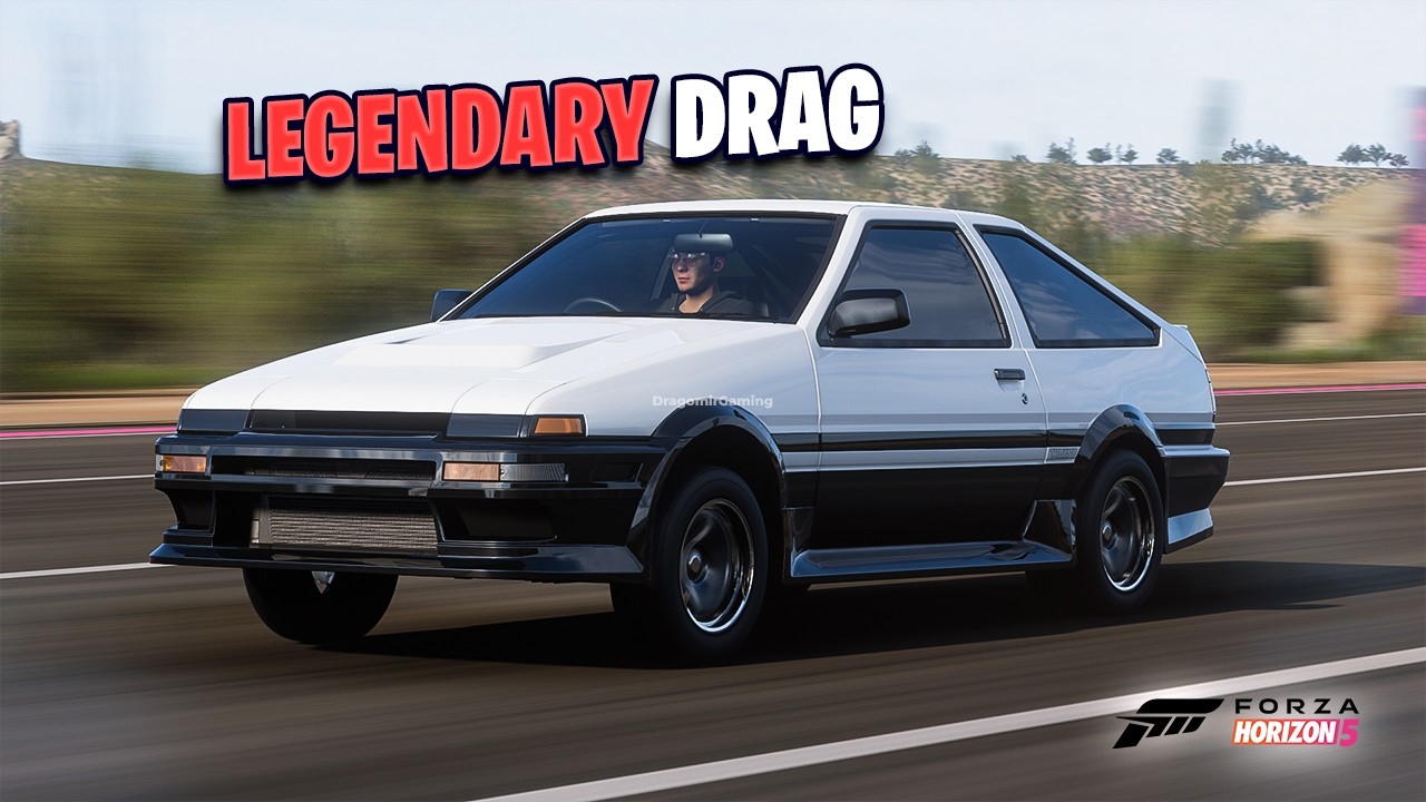 FH5 Toyota AE86 Corolla Levin/Trueno Drag Tune