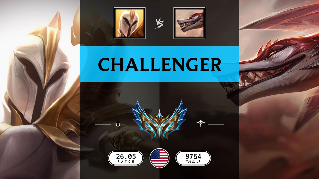 Challenger Match: Kayle vs Naafiri - NA server Patch 26.05