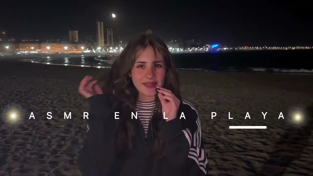 ASMR en la PLAYA // ASMR CASERO