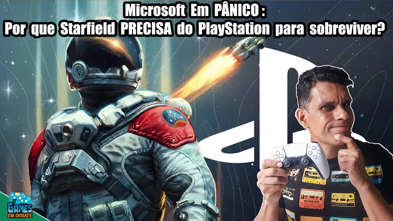 Starfield chega ao PlayStation após a comunidade Xbox abandonar o jogo!