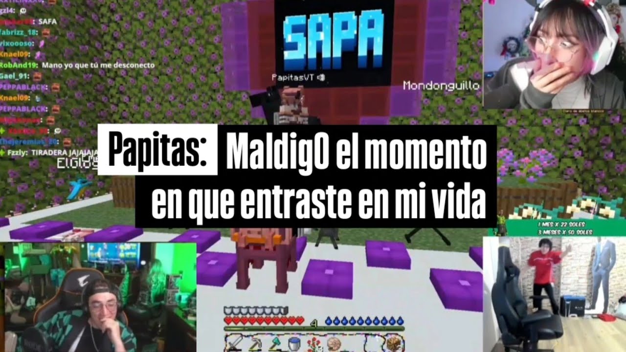 Canción de papitas para SachaUzumaki, reacción de Glogloking y Emetsuki