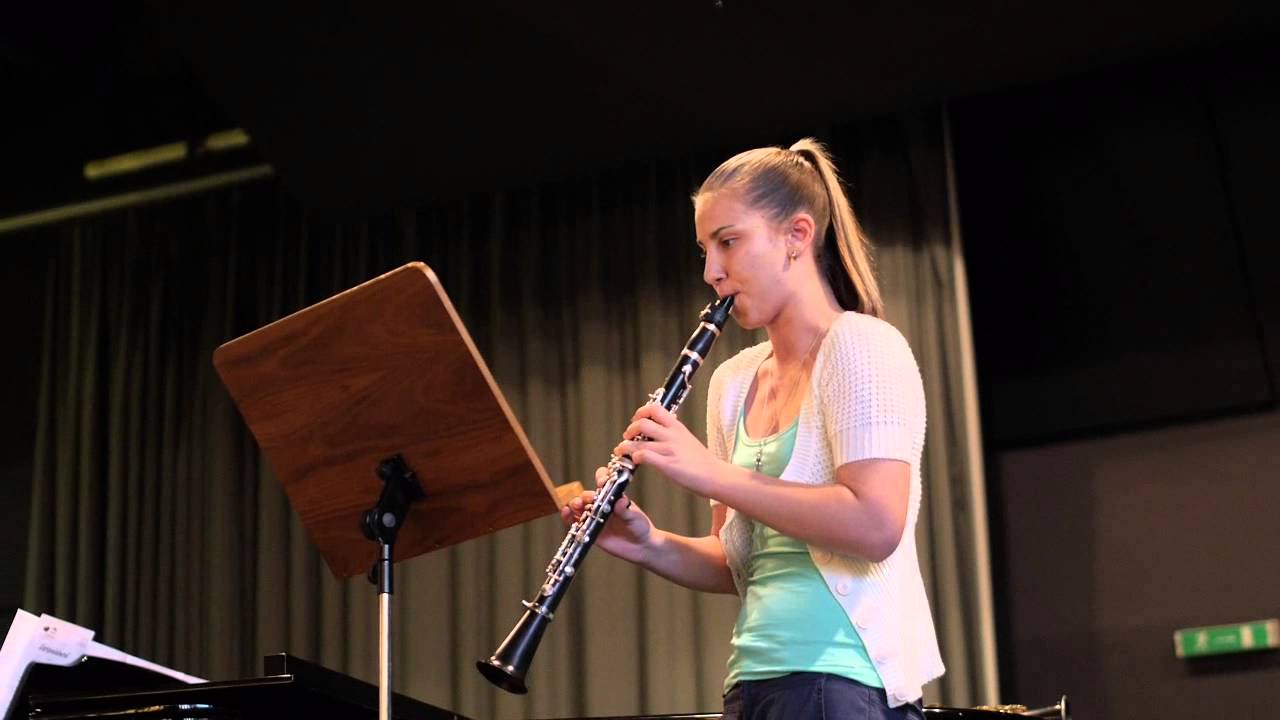 Klarinettenstück mit Klavierbegleitung - Musikschule Bad Waltersdorf