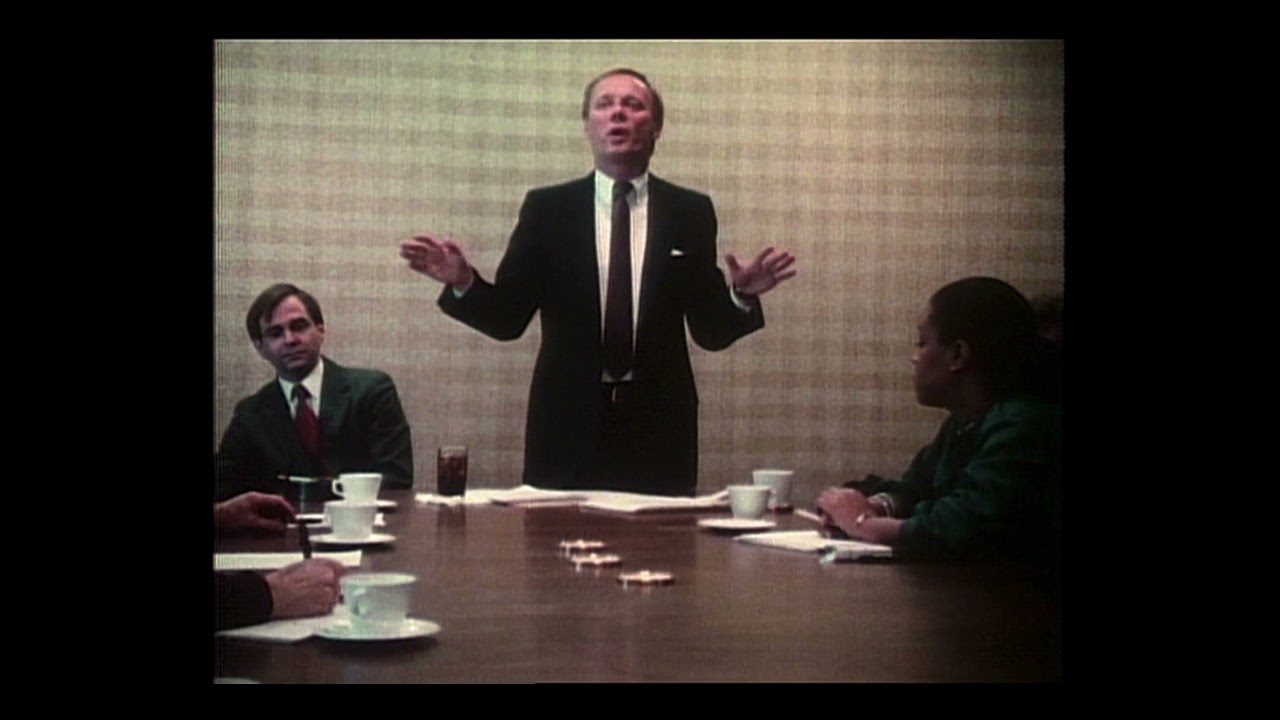 The Store Opening Boardroom clip Frederick Wiseman