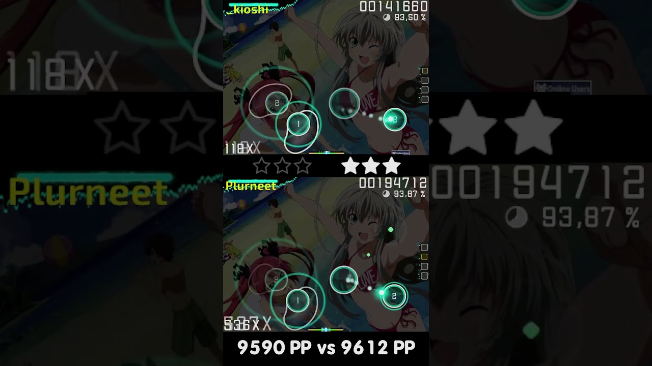 DUEL SHOW _kioshi vs Plurneet - osu! tournament [Map 5] 
