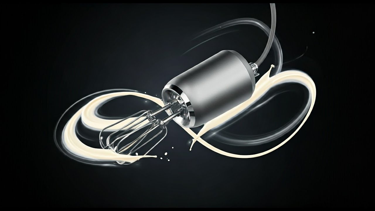 How to make a hand beater machine with 12V dc motor | Cake making tool | powerful | Mr faf