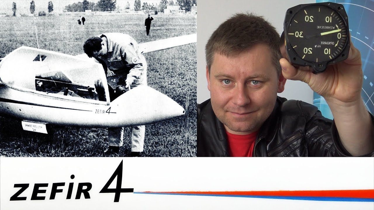 SZD-31 Zefir 4 - lusterko, spadochron i Unitra 