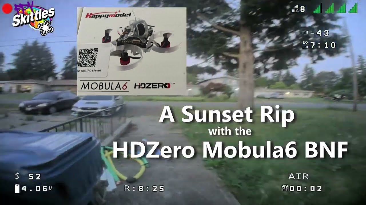 A Sunset Rip with the HDZero Mobula6 BNF