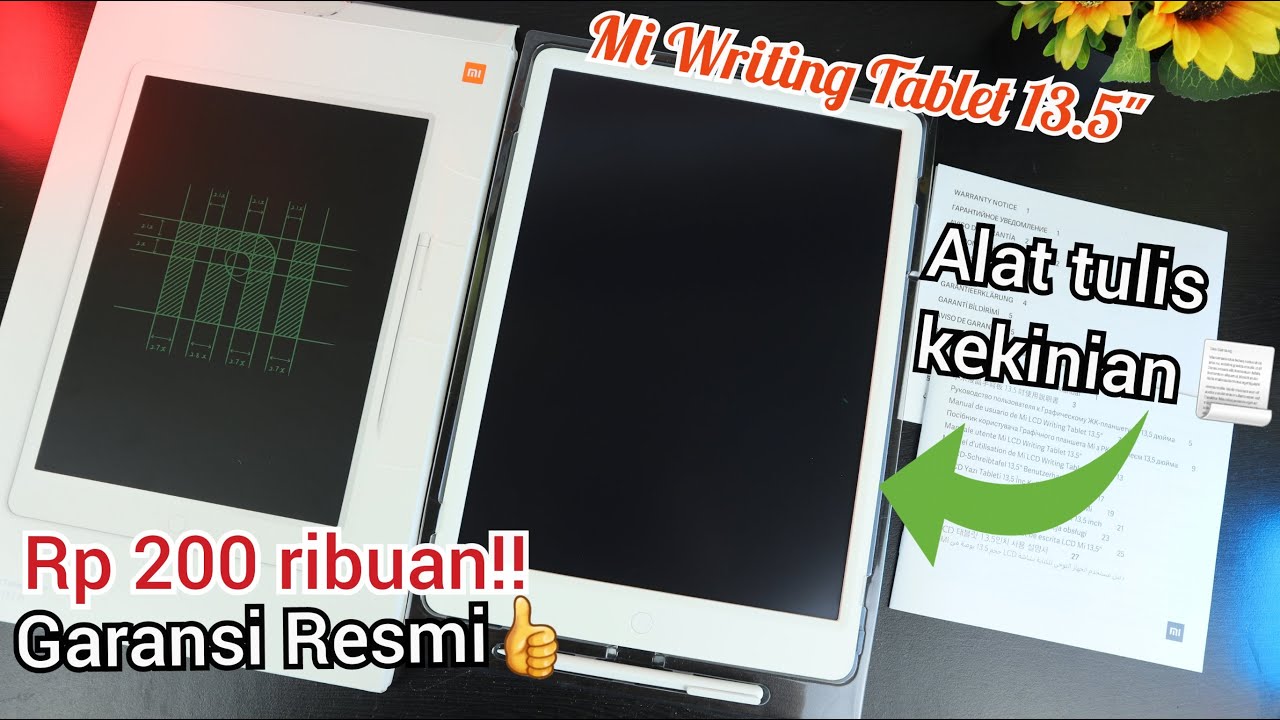 Alat Tulis Kekinian! | Unboxing Mi Writing Tablet 13.5