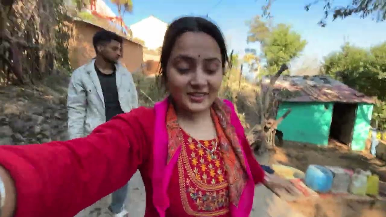 DAY 33 of 365 💛 “Pahadi Wedding Vibes | Bhai Ki Haldi Ka Special Vlog 🌼💛”Priyanka’s life 