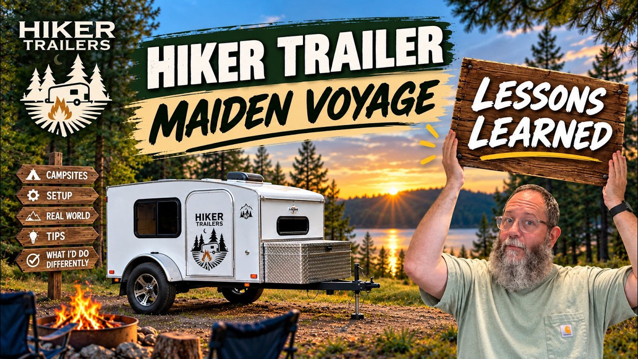 Hiker Trailer - Maiden Voyage, Lessons Learned