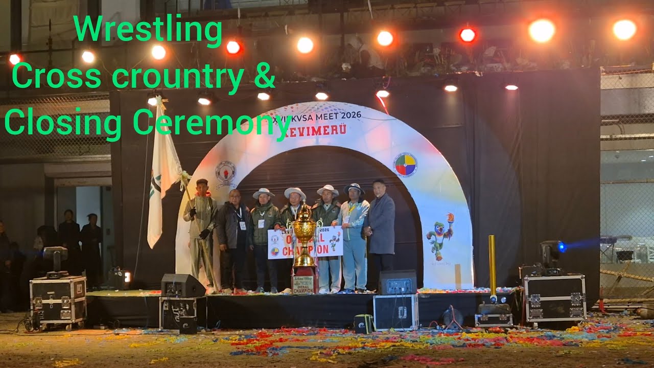 #67th KVSA meet Closing ceremony#wrestling#crosscrountry