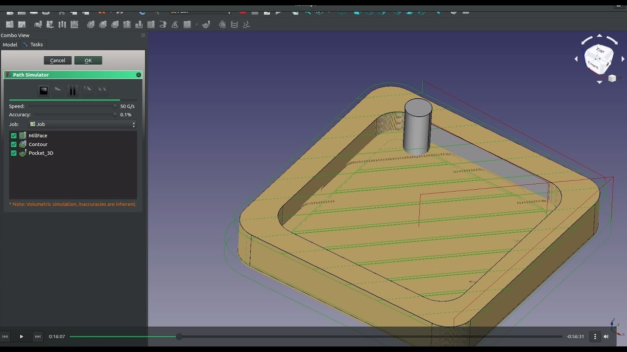 FreeCAD — мощный рабочий стол Path для обработки на станках с ЧПУ и Gcode | JOKO ENGINEERING |