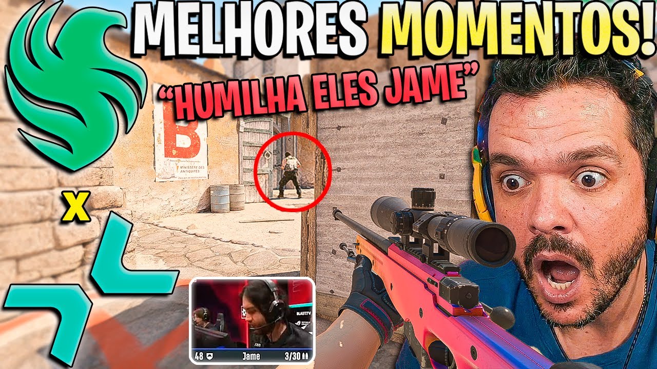 GRANDE FINAL EMOCIONANTE!🔥 FALCONS x PARIVISION - (MELHORES MOMENTOS) - BLAST BOUNTY - (GAULES)