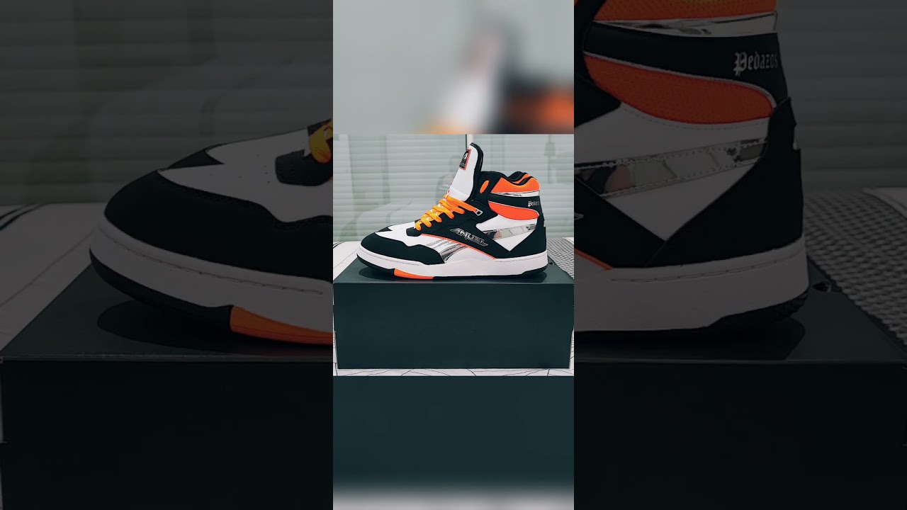 Reebok BB 4000 II MID x Anuel AA (Black / White / Chrome) 2025.