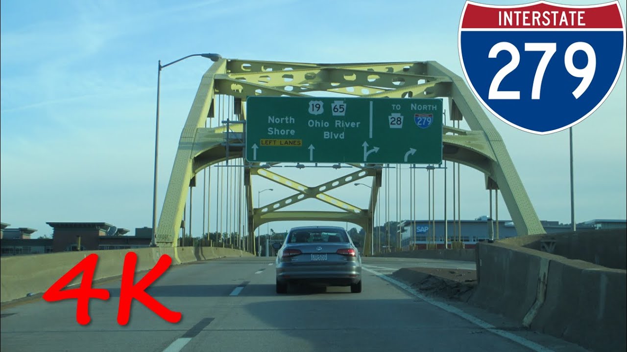 ⁴ᴷ Interstate 279 northbound [4K VIDEO]