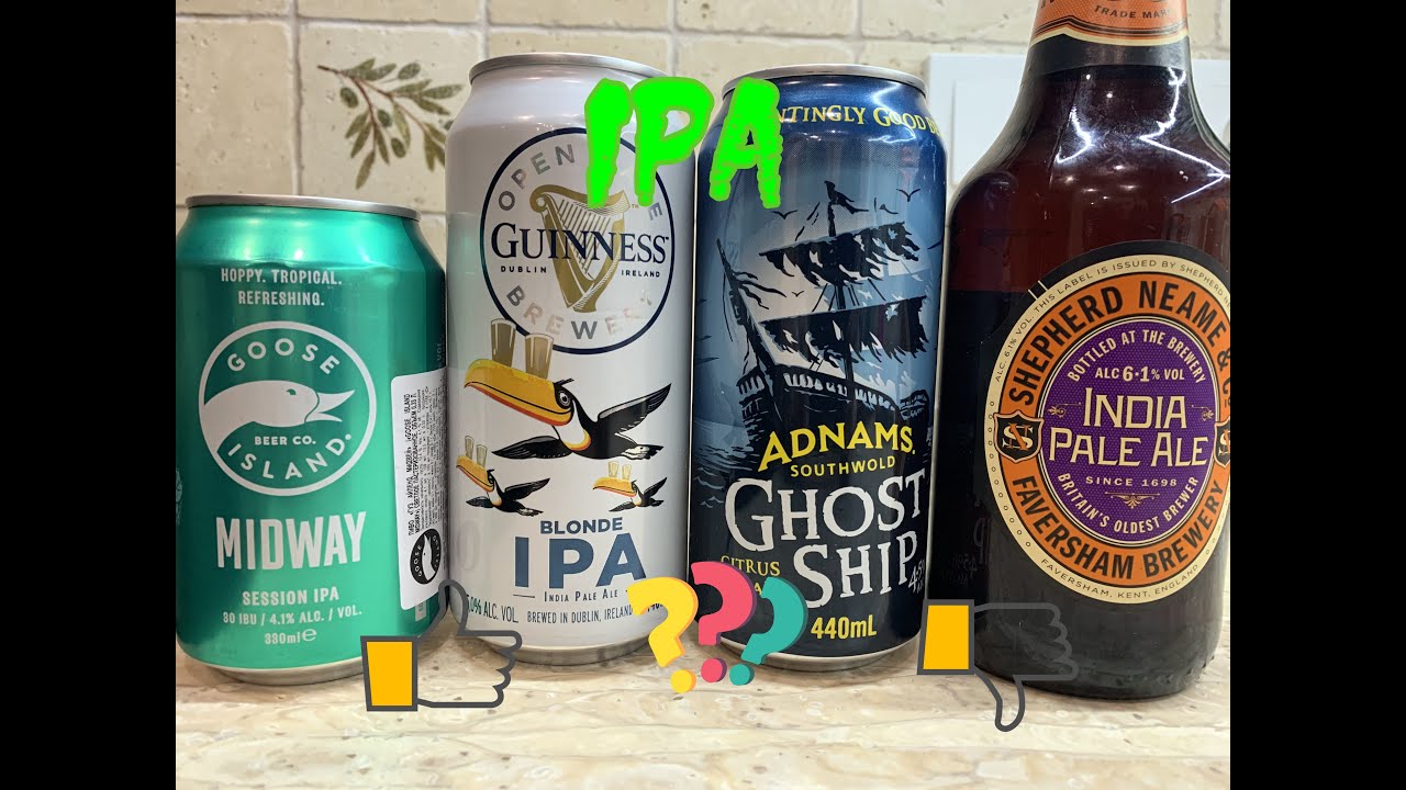 IPA...посредственно, дорого, неожиданно...goose island, guiness, adnams, shepherd neame.