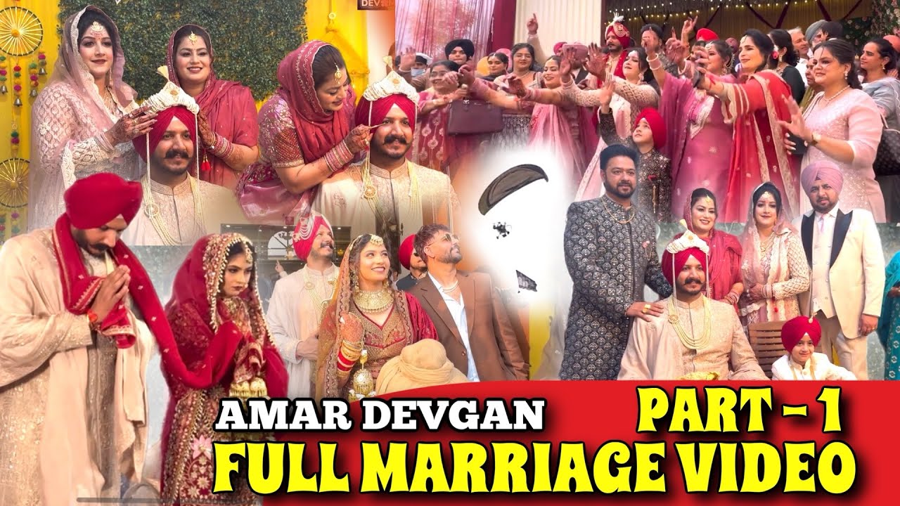 AMAR DEVGAN WEDS DEEP DEVGAN FULL MARRIAGE VIDEO PART 1