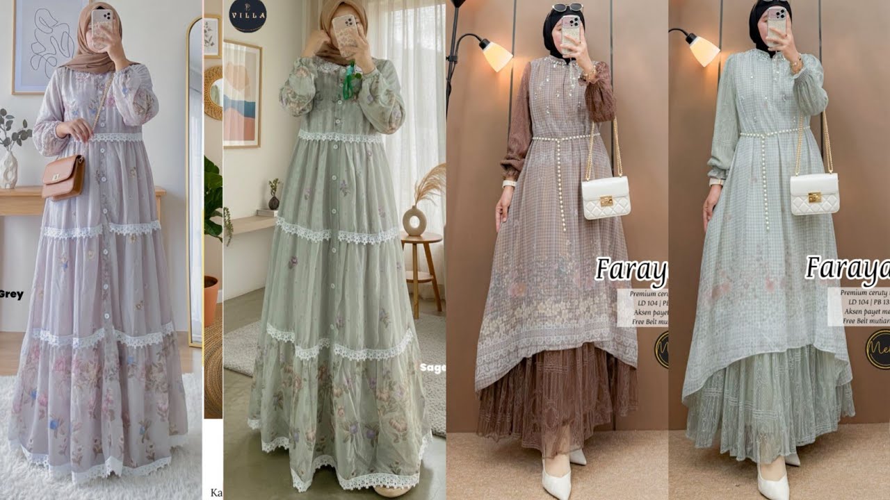 REKOMENDASI GAMIS LEBARAN MEWAH DAN CANTIK TERBARU 2026