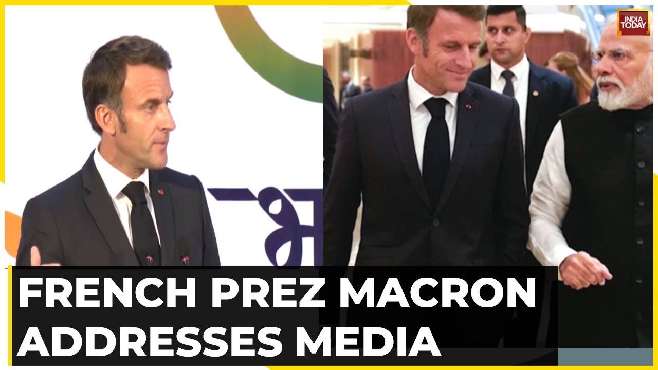 Key Modi-Macron Bilateral Talks: Watch French President Macron's Unity & Peace Message | G20 Summit