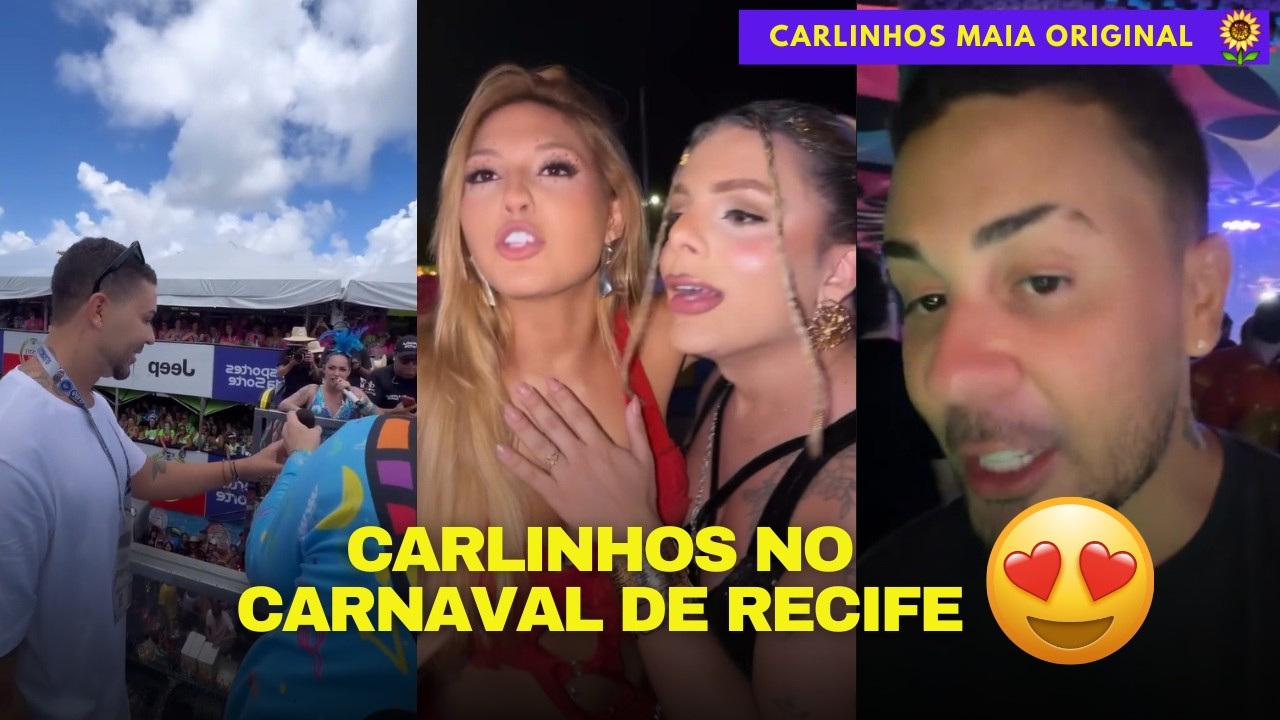 CARLINHOS VAIADO, MAS RECEBEU MAIS QUE ISSO 😍😍 | CARLINHOS MAIA 🌻