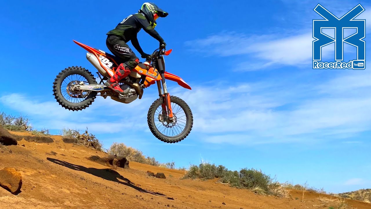KTM 450 XCF Ripping Idaho Desert (MX Tech Lucky Suspension)