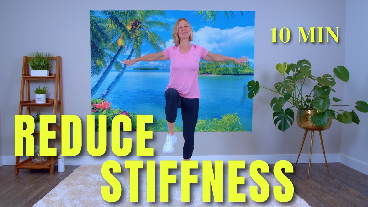 10 Minute Gentle Exercise Routine / Reduce Stiffness for Seniors & Desk Workers