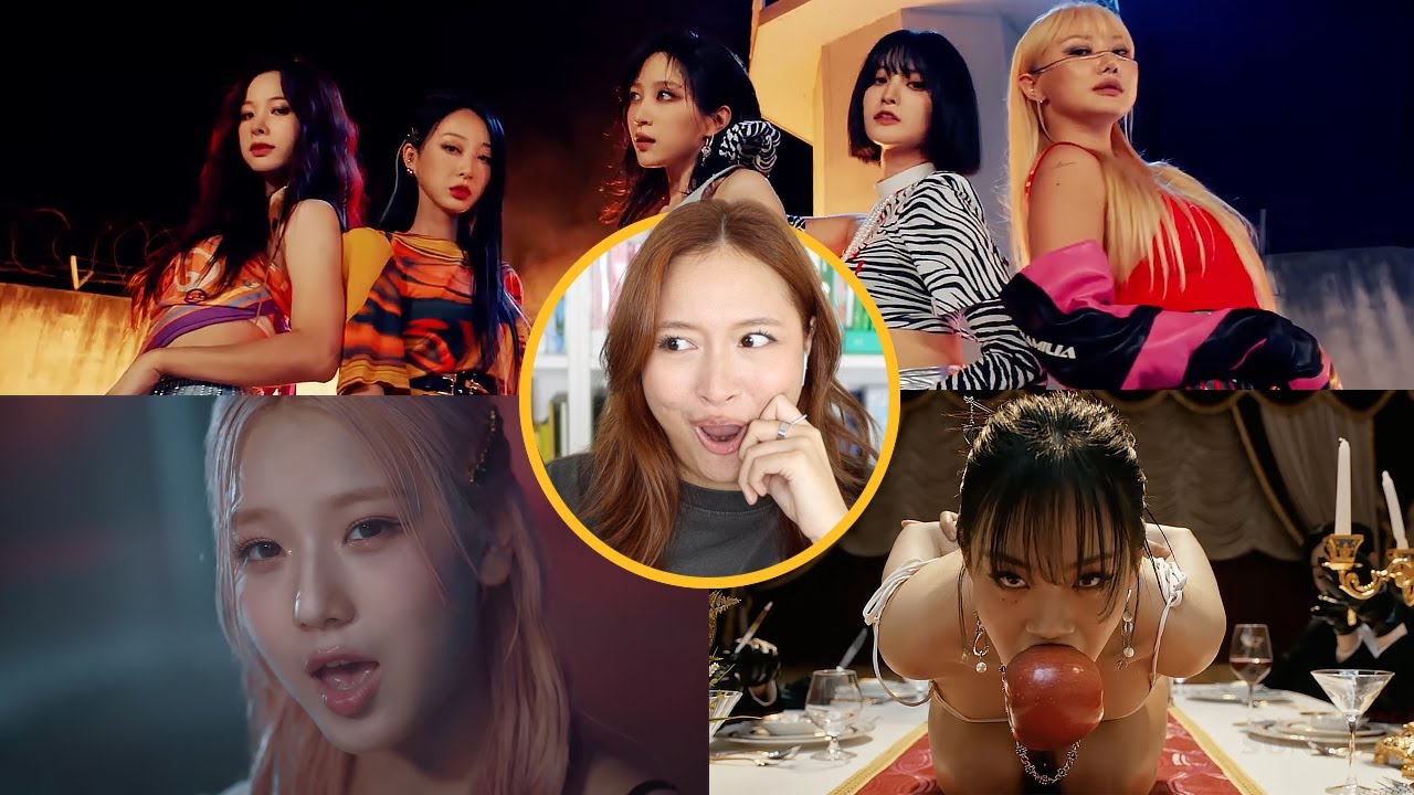 REACTING TO EXID, LIMELIGHT, BIBI: CUOK
