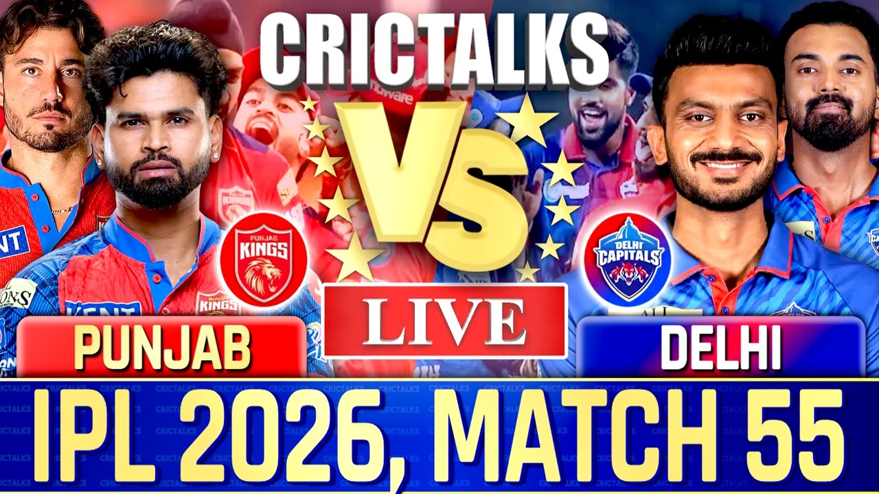 🔴 IPL Live Match: PBKS vs DC, Live Commentary | IPL 2026, Cricket Live Match Score , 1st Inn