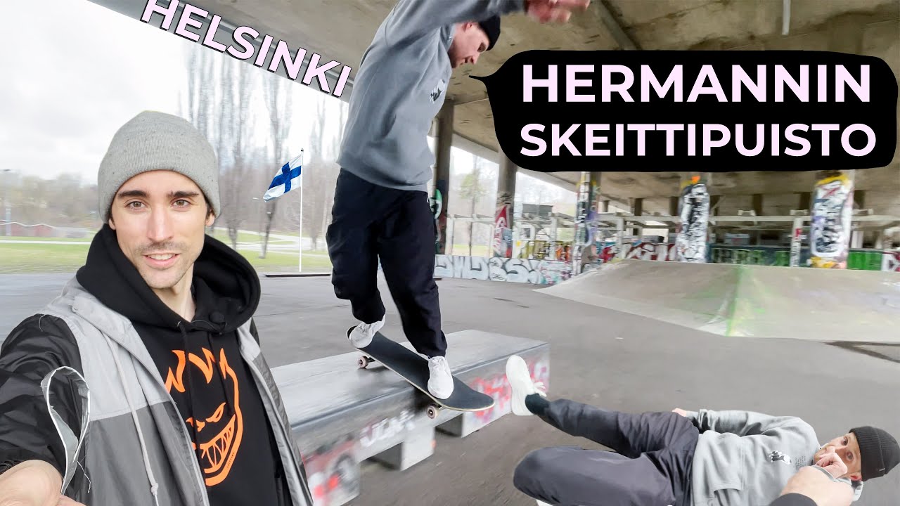 HERMANNIN SKEITTIPUISTO | Skeittipuistot Suomessa