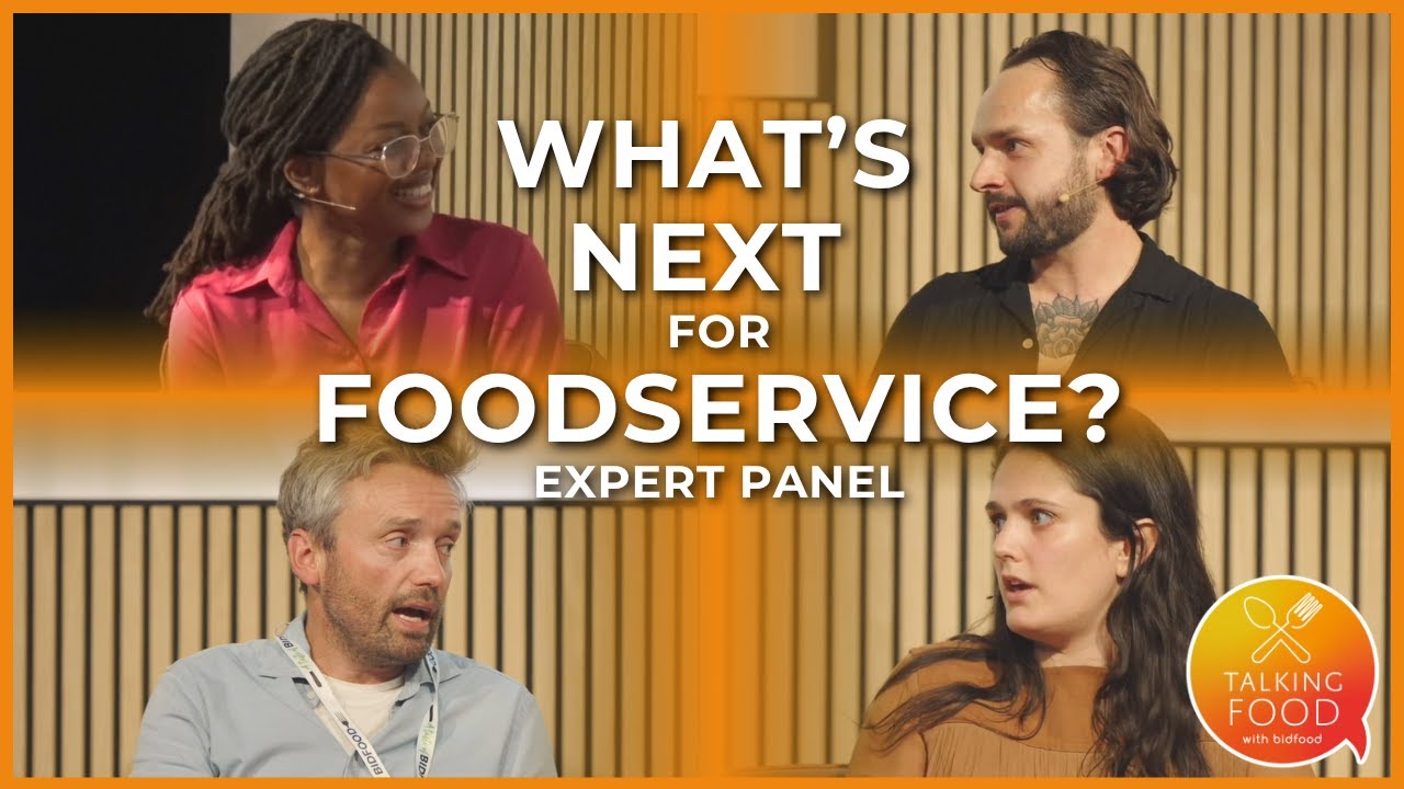 Talking about what's next for food service at the A Taste of Bidfood experts panel | Bidfood UK