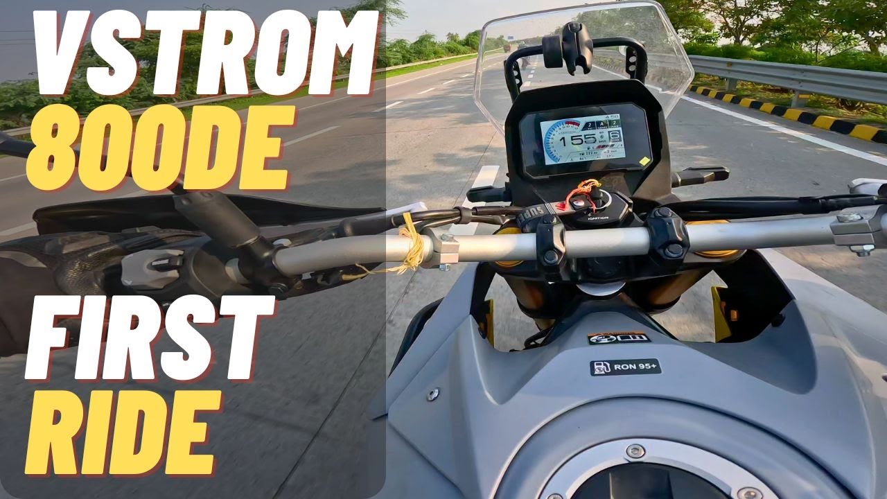 Suzuki Vstrom 800DE High Speed Ride Review