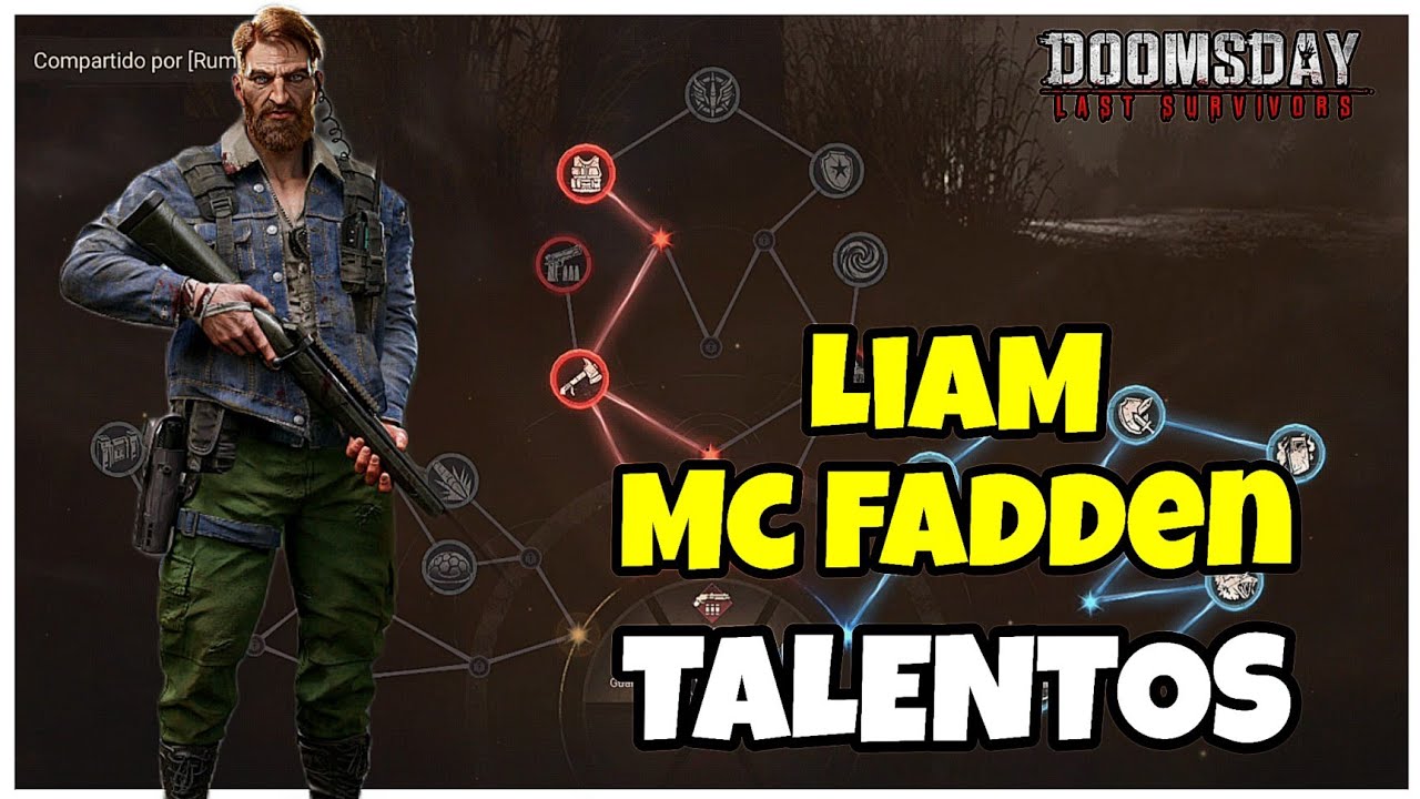 ¿QUÉ TALENTOS ponerle a Liam McFadden? Doomsday Last Survivor