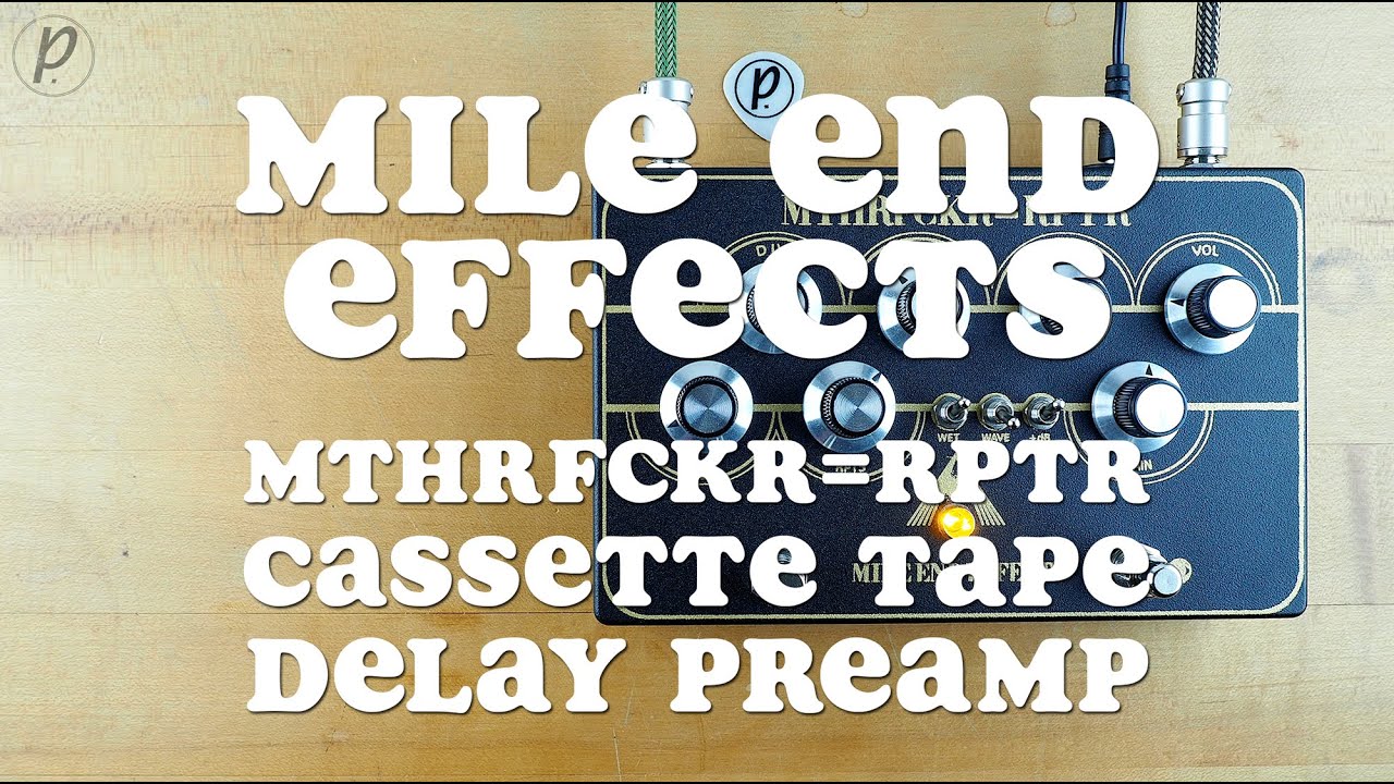 Mile End Effects MTHRFCKR=RPTR Cassette Tape Delay PreAmp