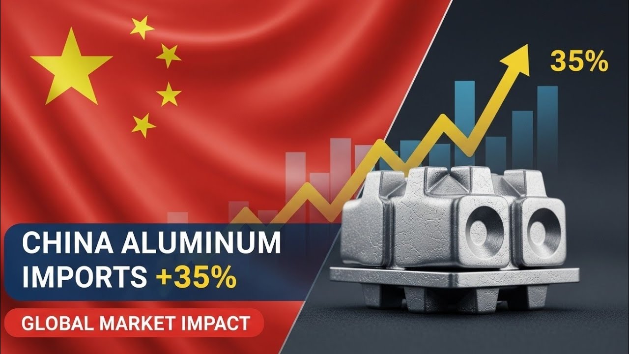 China Aluminium Imports Surge 35% | Global Market Impact