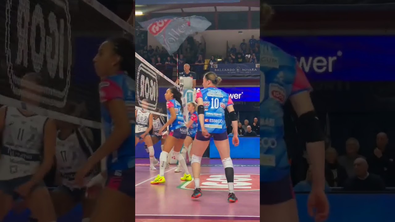 MATCHPOINT NOVARA 🤩  #volleyball #seriea1